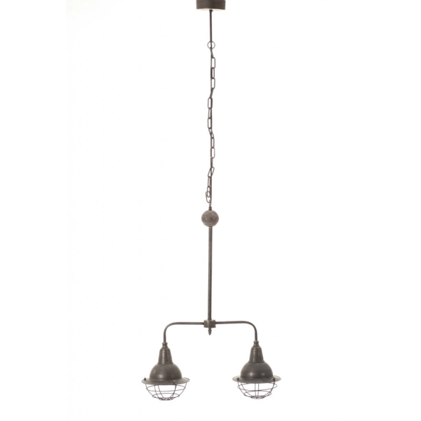 LAMPA WISZĄCA PODWÓJNA MAZINE ALURO